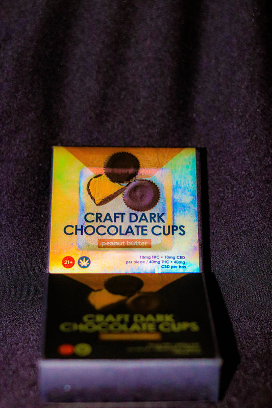 Craft Dark Chocolate Peanut Butter Cups 10mg